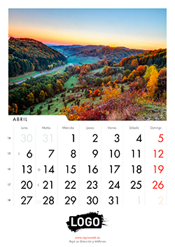 Diseño de calendario