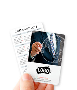 Calendarios personalizados de bolsillo 7x10 cm de bolsillo