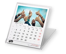 Calendarios personalizados de mesa Caja CD 11x13 cm