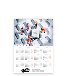 Calendarios de Imán Personalizados Din A5 Imán. 14,8 x21 cm