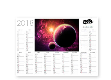 Calendarios personalizados de pared 30x42 cm PLANNING ANUAL