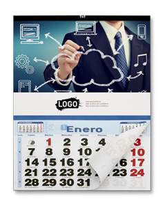 Calendario de Faldilla 33,5 cm. Mensual. Español